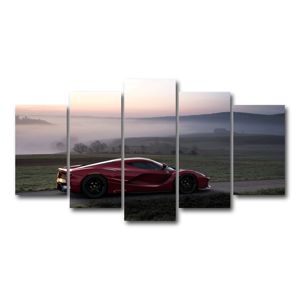 AUTO-MOCKUP WHITE | Finally at Peace | 5 Piece | Gallery Wrap Canvas | group=5_normal