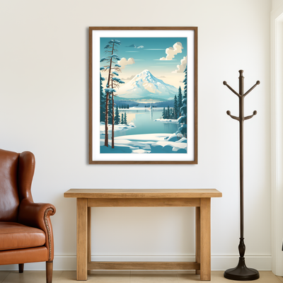 AUTO-MOCKUP ROOM | Finland - Lapland Wall Art