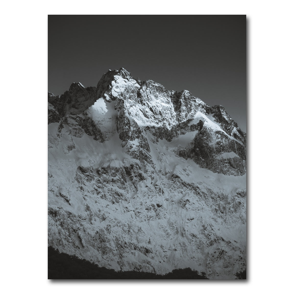 AUTO-MOCKUP WHITE | Fiordland Peaks | 1 Piece | Gallery Wrap Canvas | group=3x4
