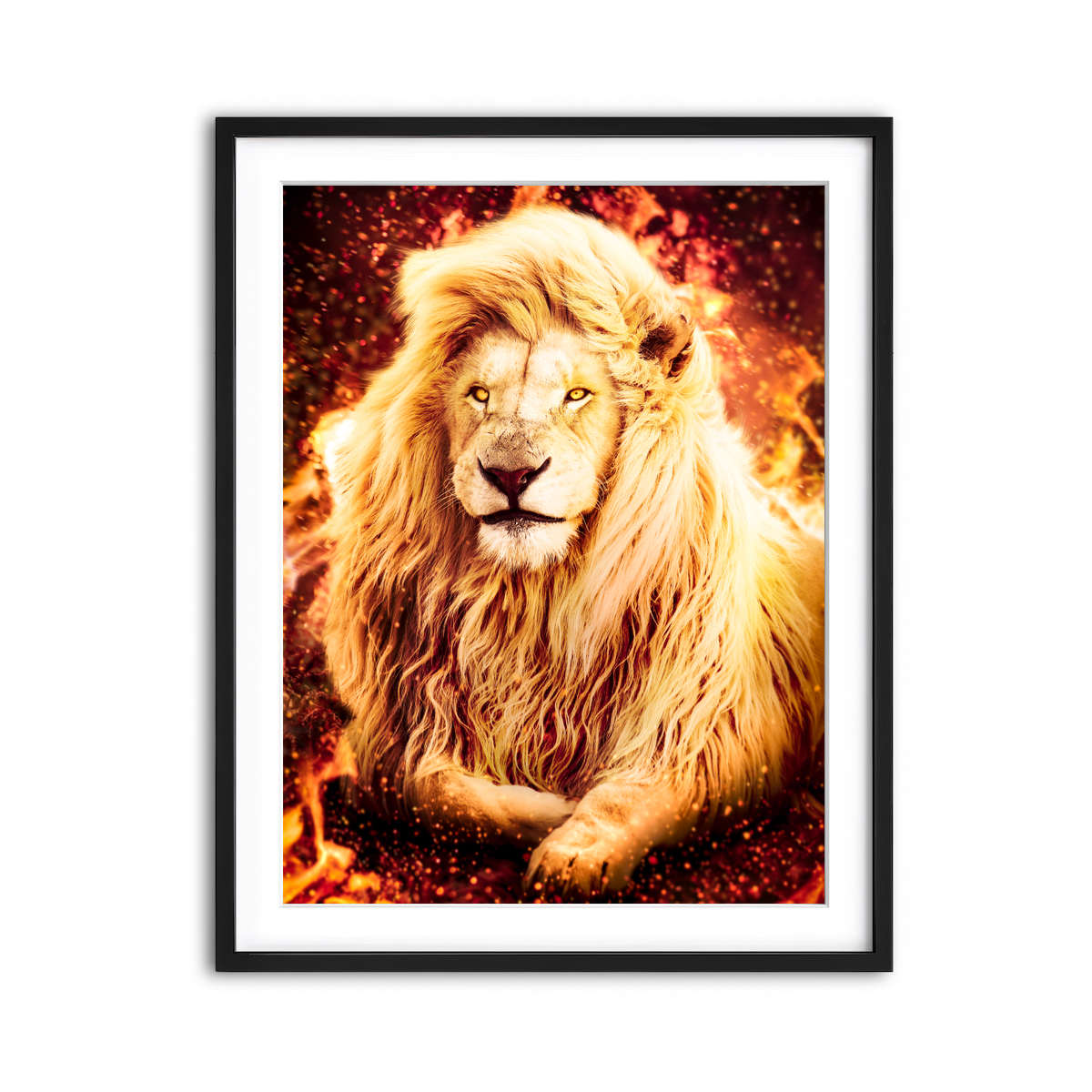 Framed Print 3x4 Black