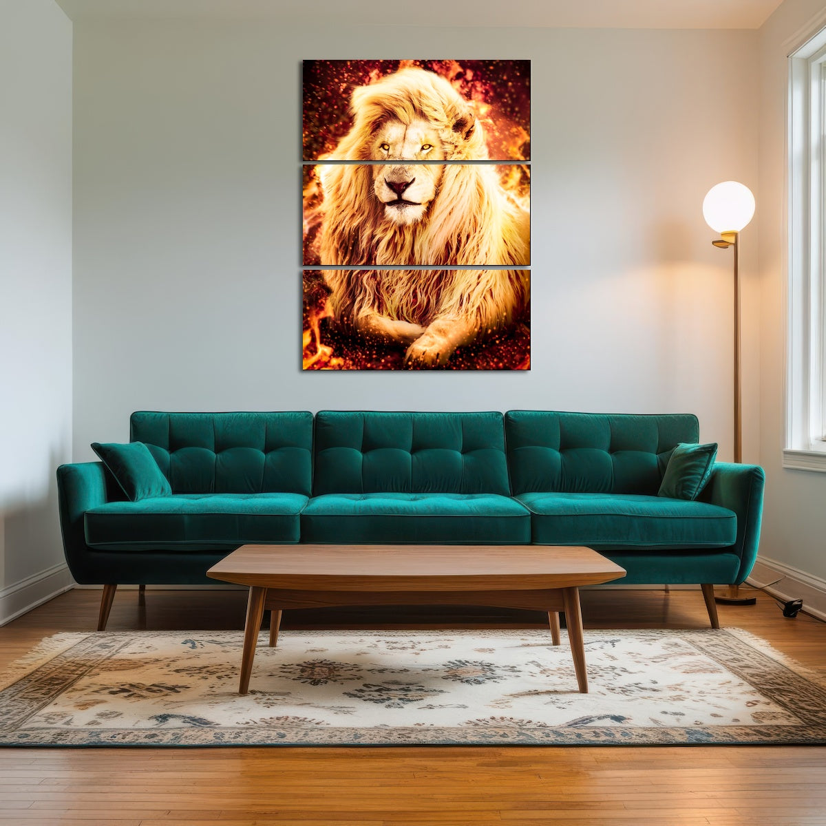 AUTO-MOCKUP ROOM | Fire Lion