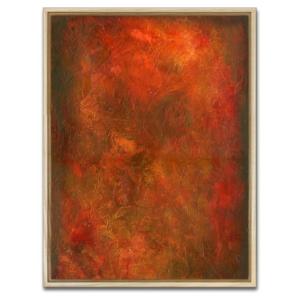 AUTO-MOCKUP WHITE | Fire | 1 Piece | Natural Framed Canvas | group=3x4