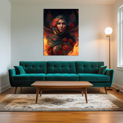 AUTO-MOCKUP ROOM | Fire in Her Heart