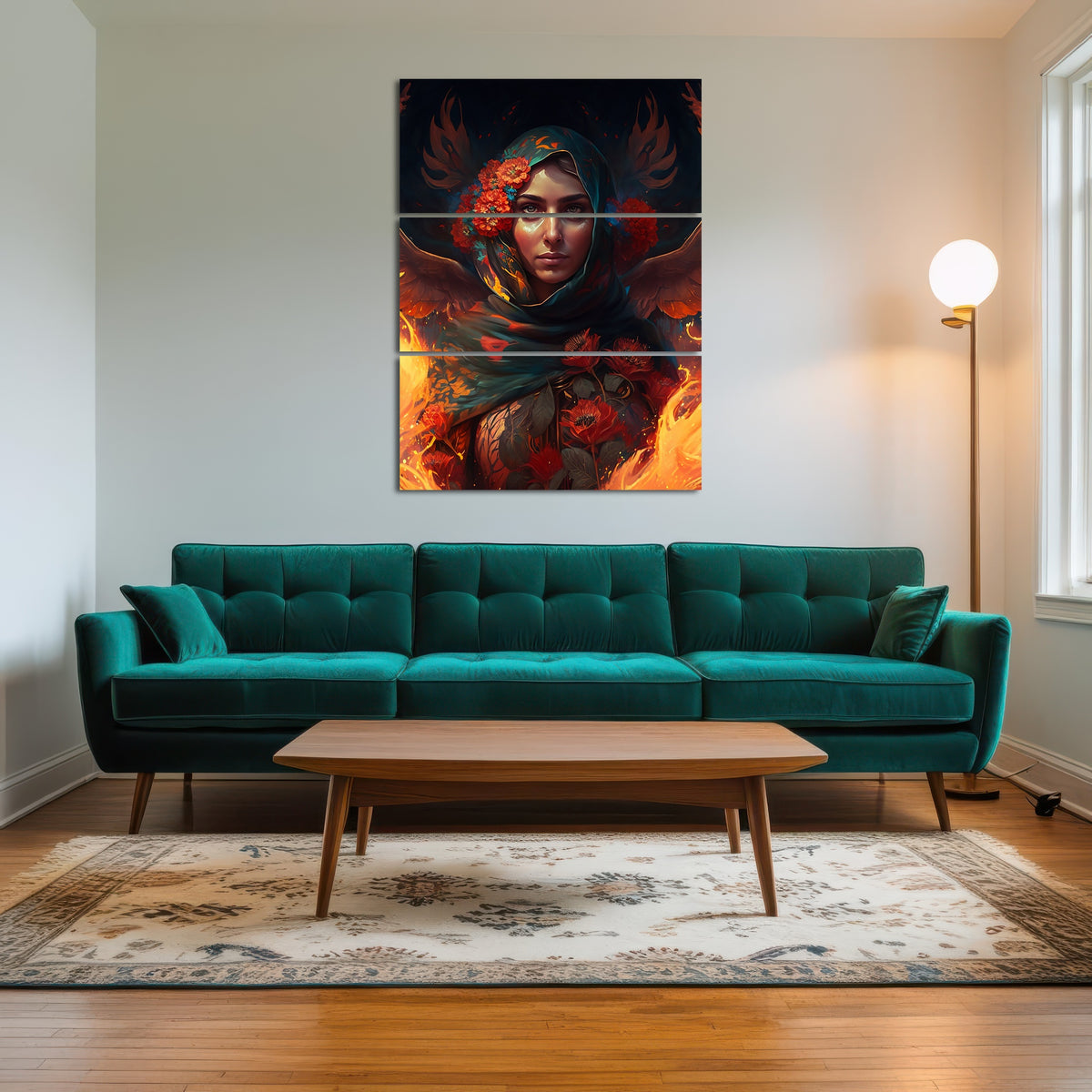 AUTO-MOCKUP ROOM | Fire in Her Heart