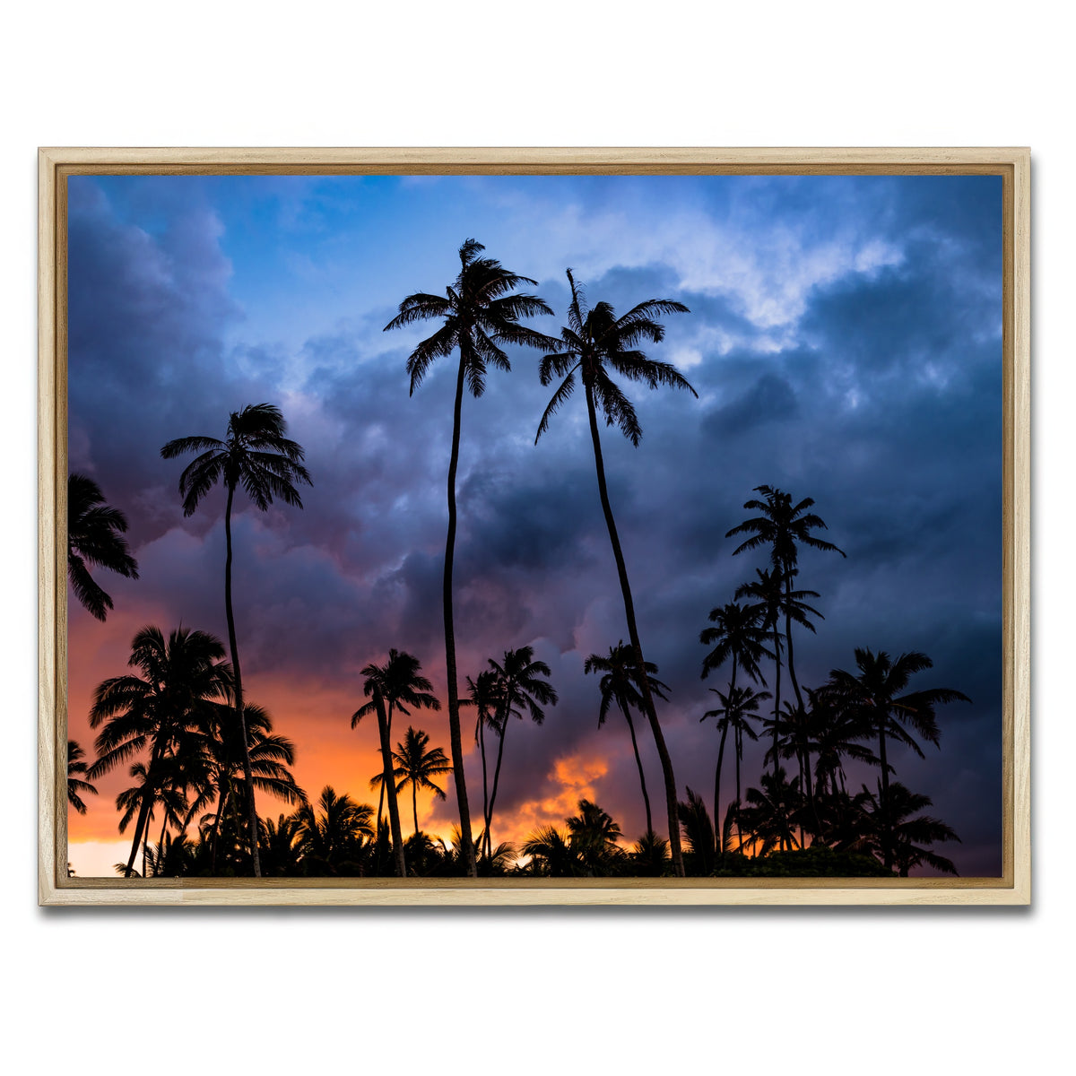 AUTO-MOCKUP WHITE | Fire in the Sky | 1 Piece | Natural Framed Canvas | group=4x3