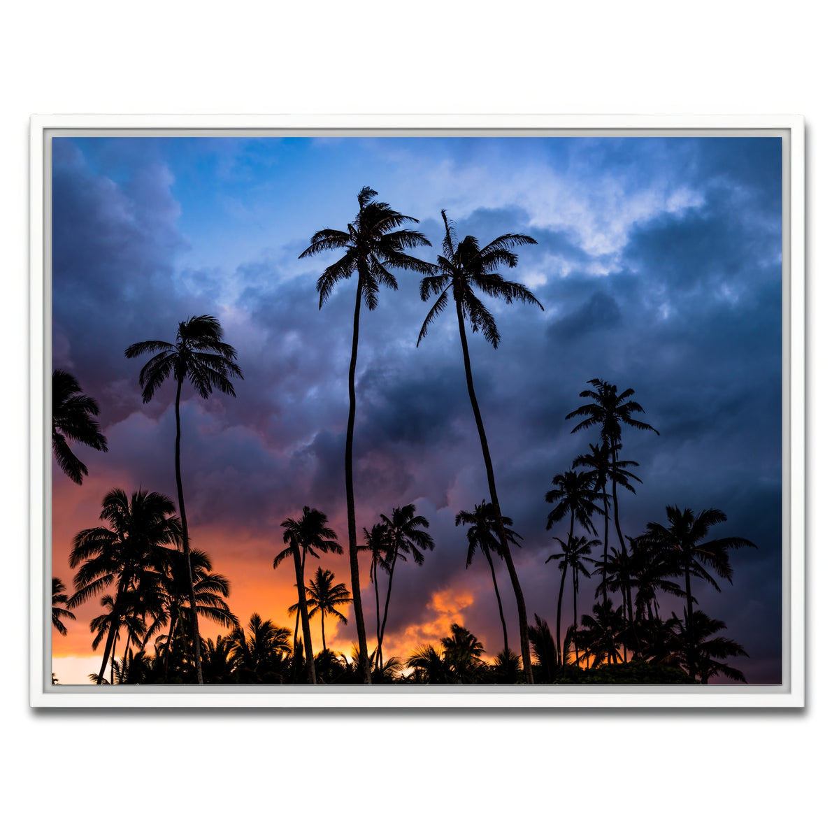 AUTO-MOCKUP WHITE | Fire in the Sky | 1 Piece | White Framed Canvas | group=4x3