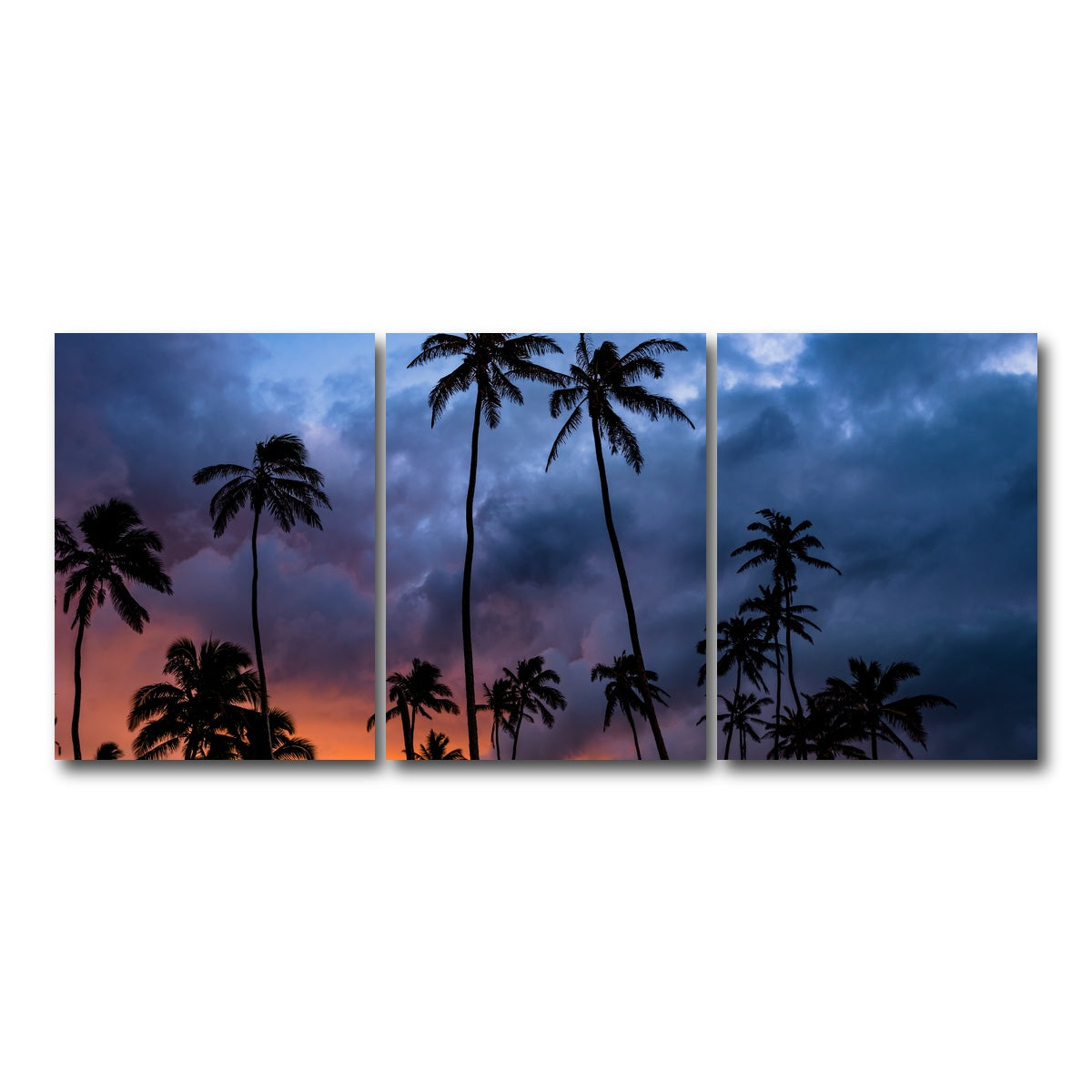 AUTO-MOCKUP WHITE | Fire in the Sky | 3 Piece | Gallery Wrap Canvas | group=18x24