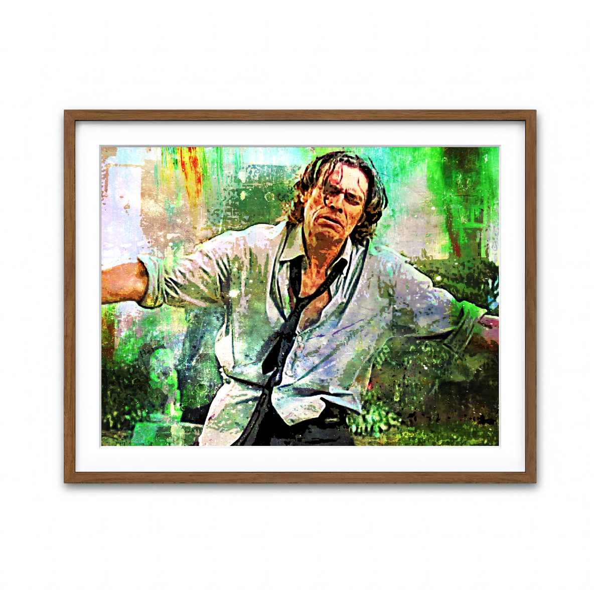 Framed Print 4x3 Walnut