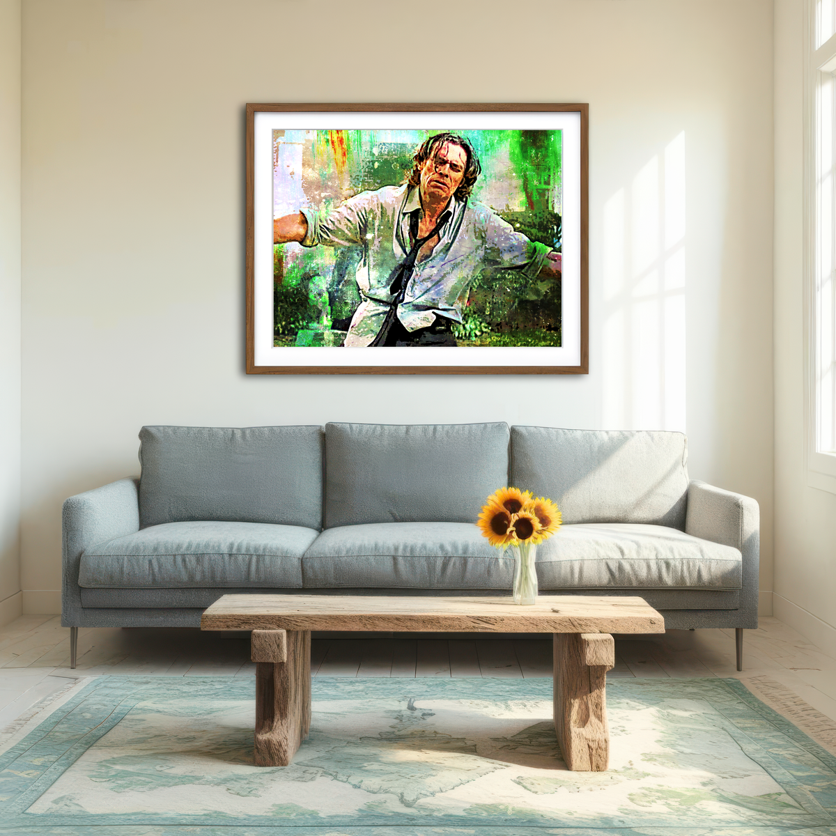 AUTO-MOCKUP ROOM | Firefight Wall Art