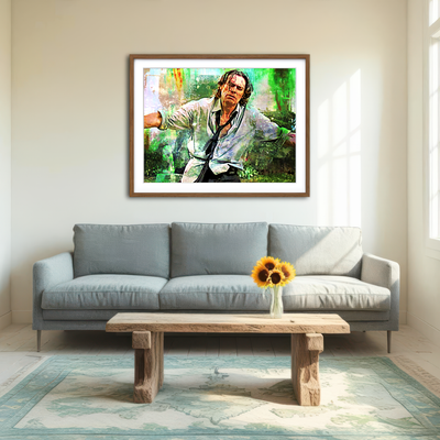 AUTO-MOCKUP ROOM | Firefight Wall Art