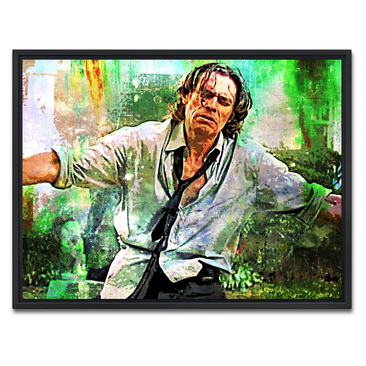 AUTO-MOCKUP WHITE | Firefight | 1 Piece | Black Framed Canvas | group=4x3