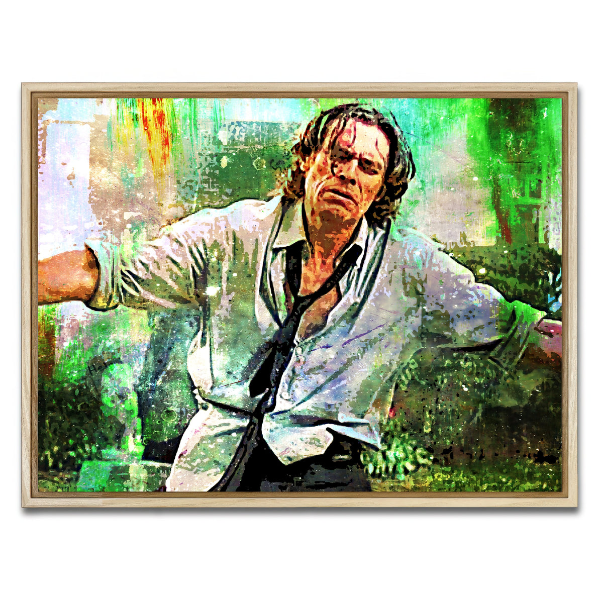 AUTO-MOCKUP WHITE | Firefight | 1 Piece | Natural Framed Canvas | group=4x3