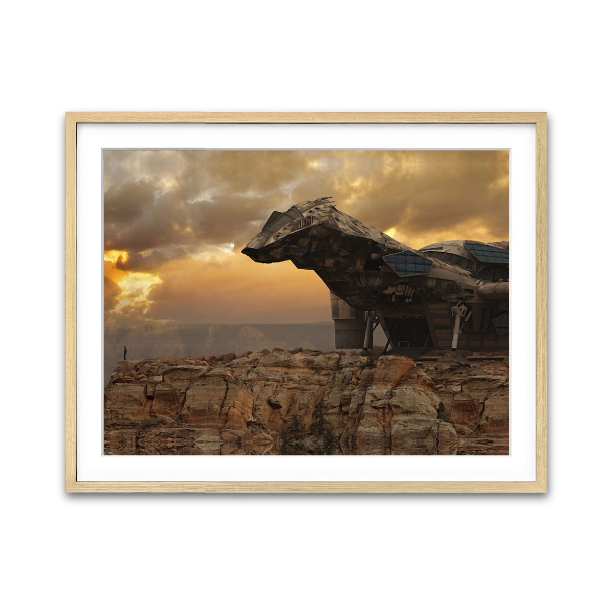 Framed Print 4x3 Natural