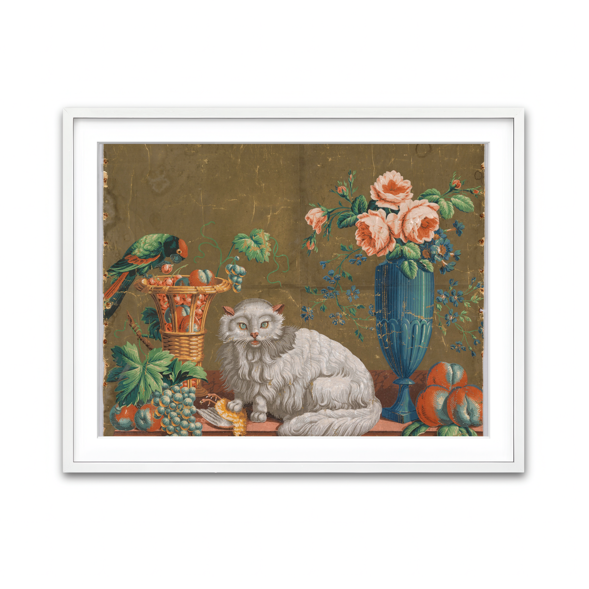 Framed Print 4x3 White