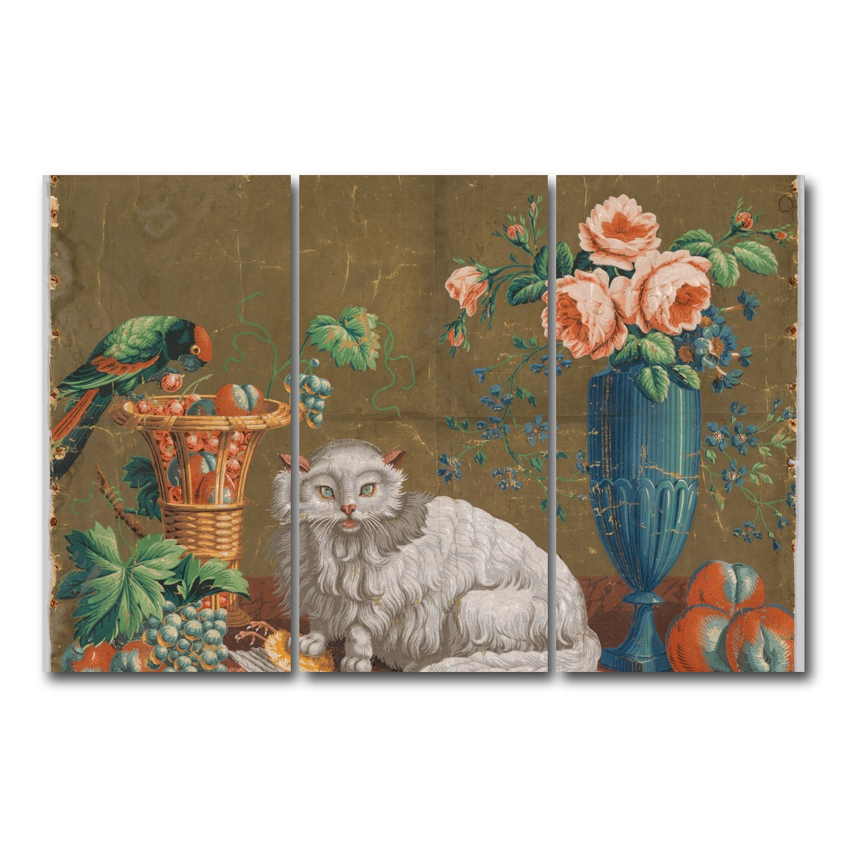 AUTO-MOCKUP WHITE | Firescreen | 3 Piece | Gallery Wrap Canvas | group=12x24