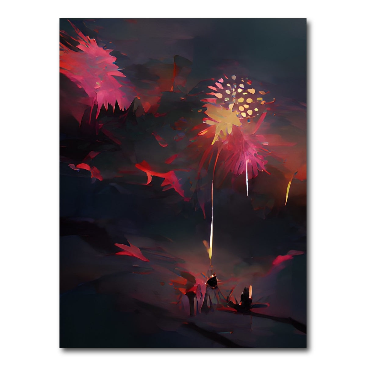 AUTO-MOCKUP WHITE | Fireworks | 1 Piece | Gallery Wrap Canvas | group=3x4