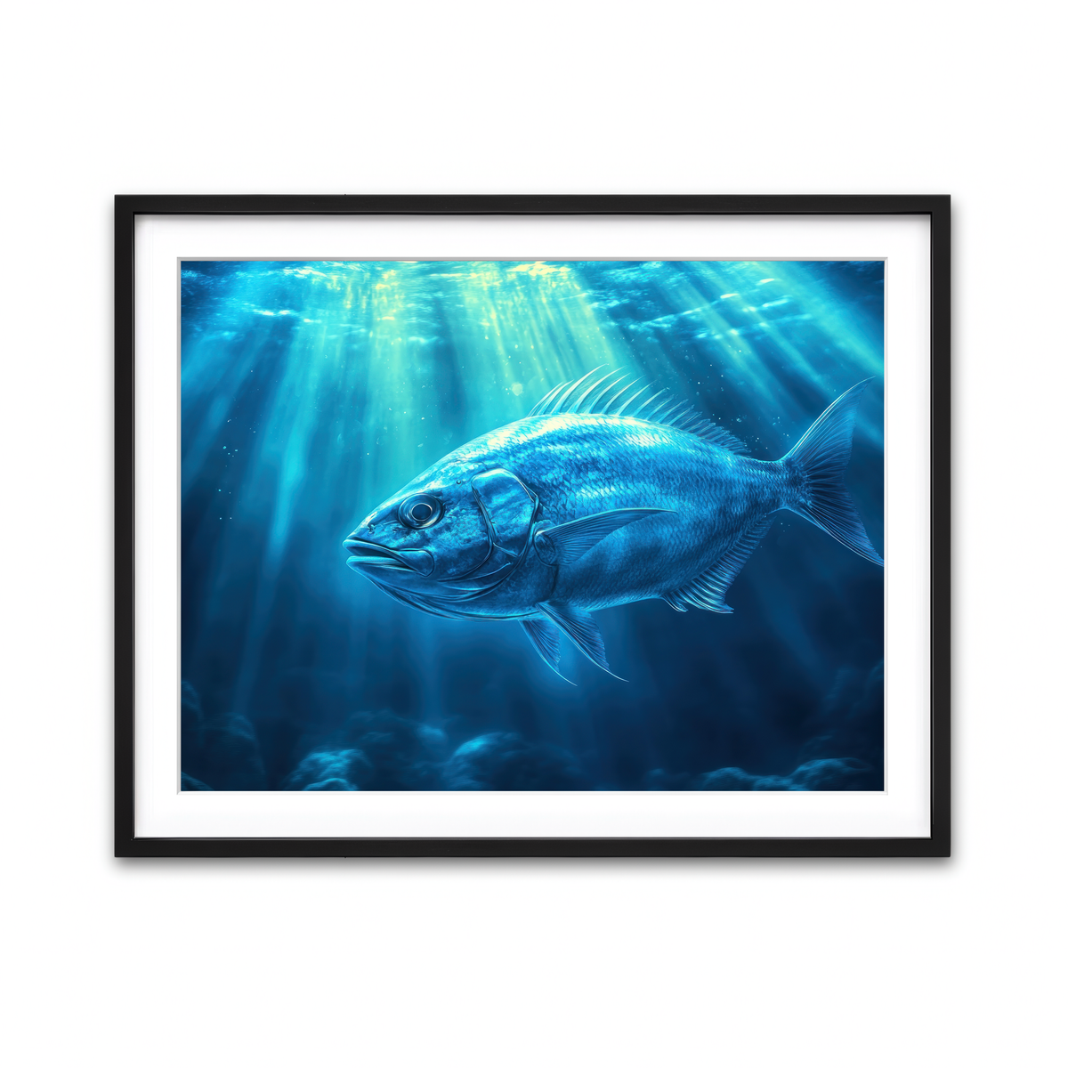 Framed Print 4x3 Black