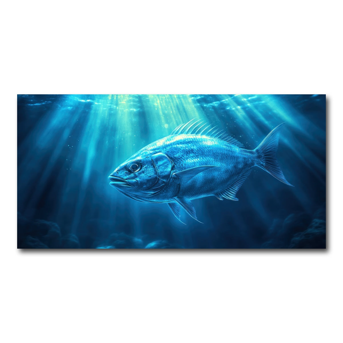 AUTO-MOCKUP WHITE | Fish Dreamscape | 1 Piece | Gallery Wrap Canvas | group=2x1