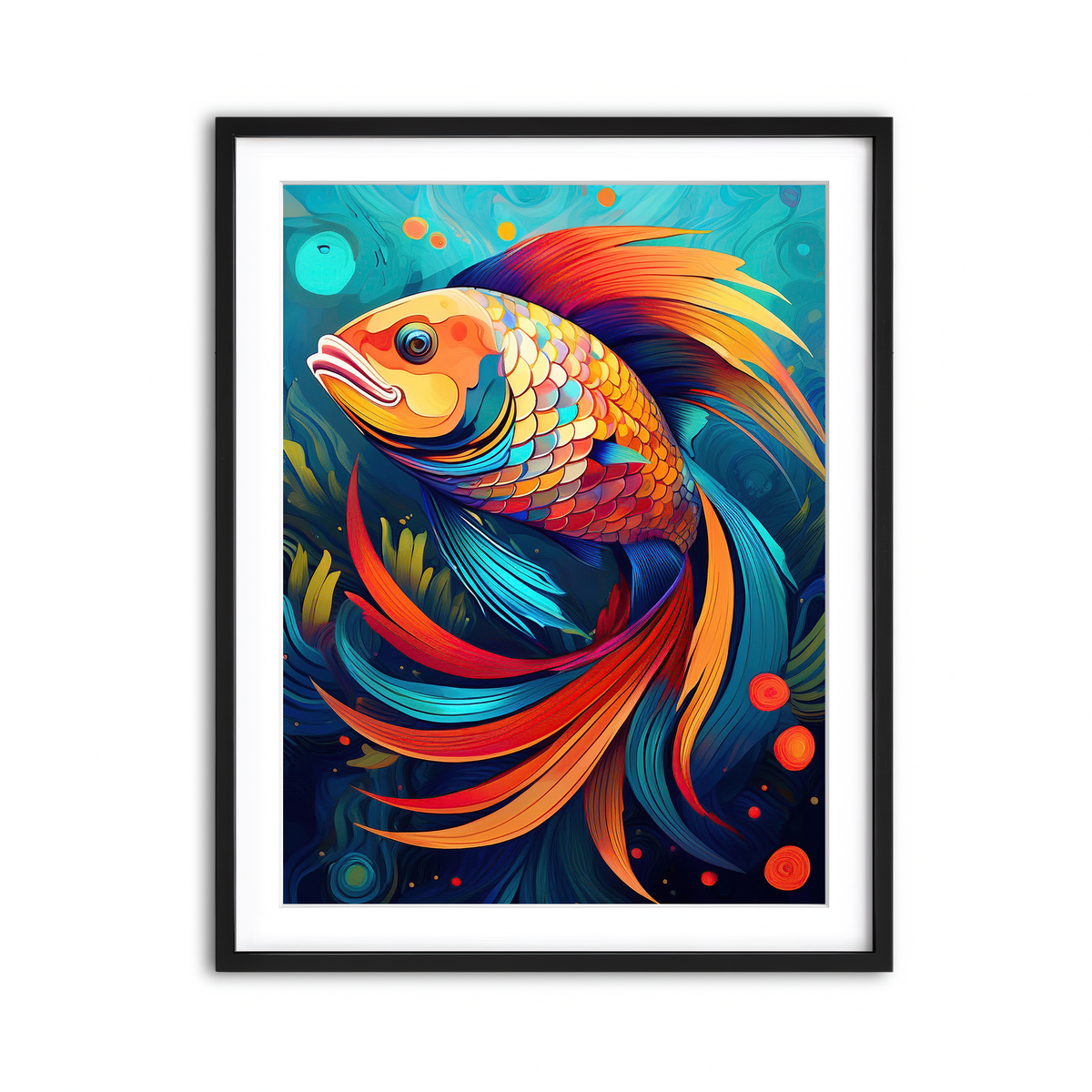 Framed Print 3x4 Black