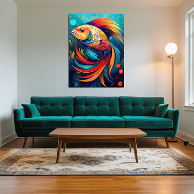 AUTO-MOCKUP ROOM | Fish Modern Art