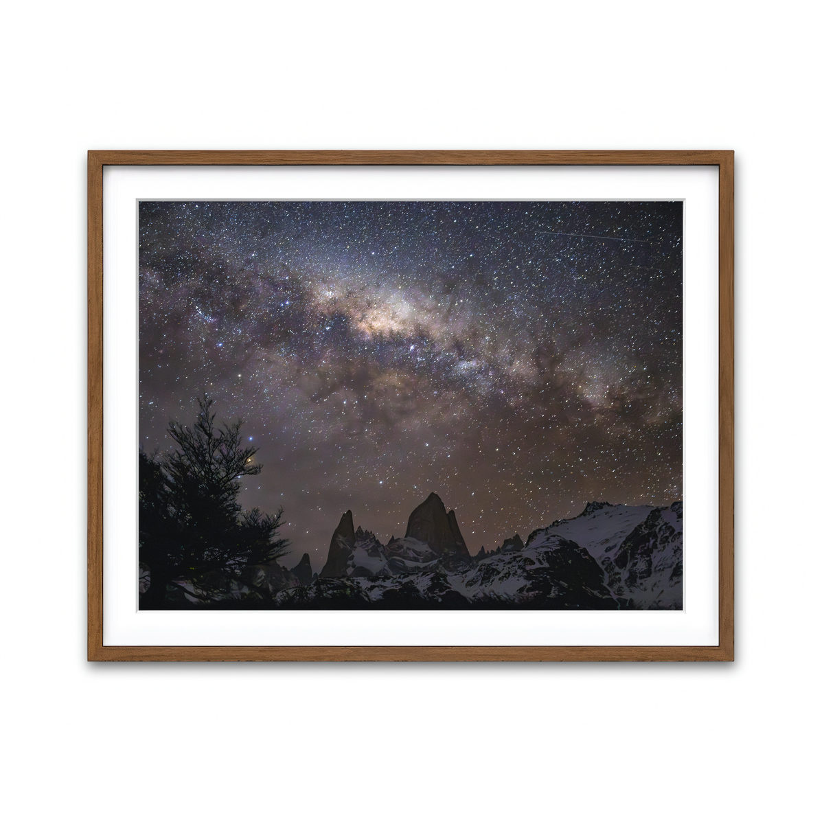 Framed Print 4x3 Walnut