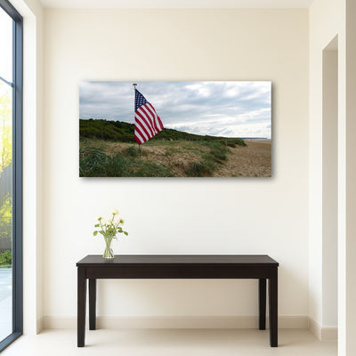 AUTO-MOCKUP ROOM | Flag On Omaha Beach