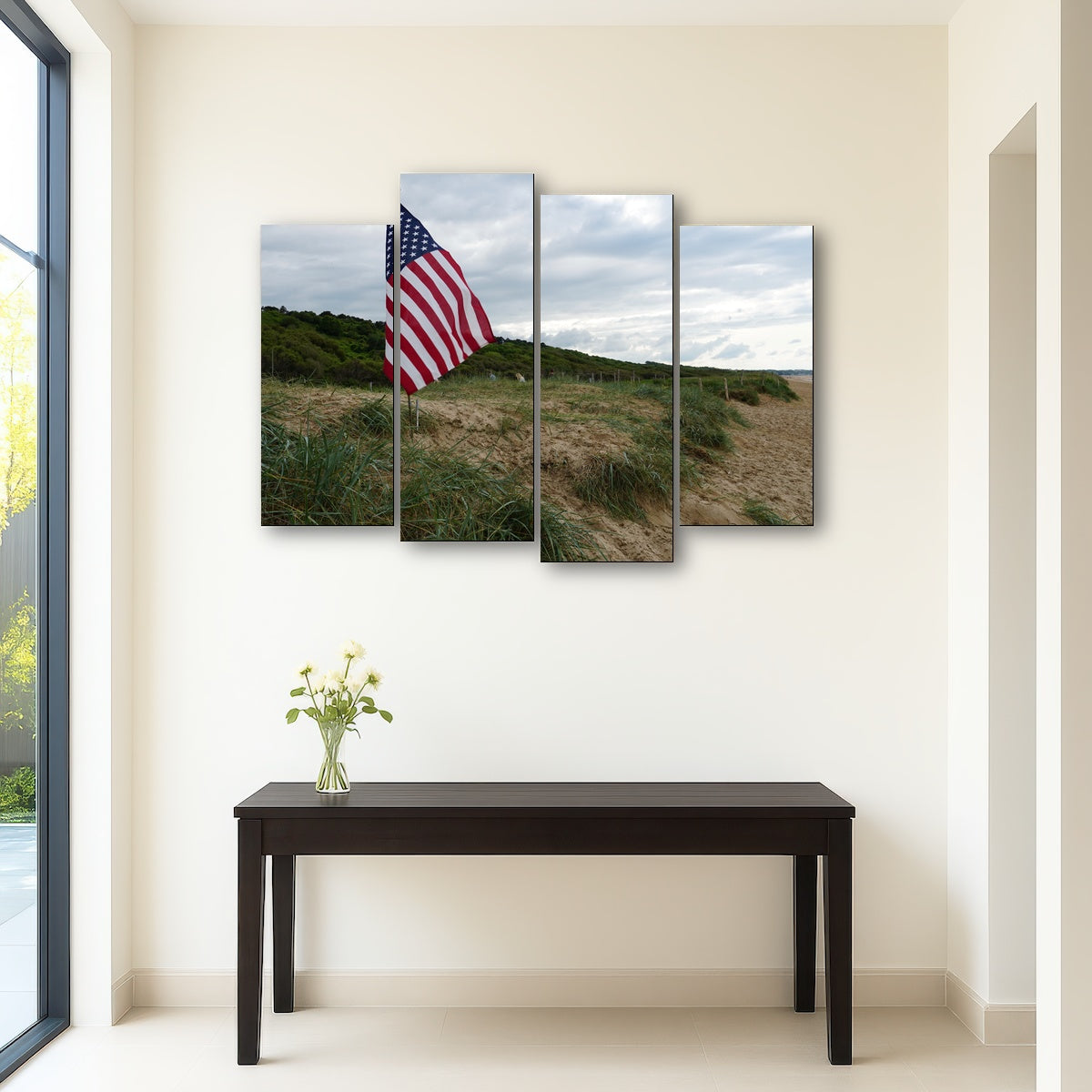 AUTO-MOCKUP ROOM | Flag On Omaha Beach