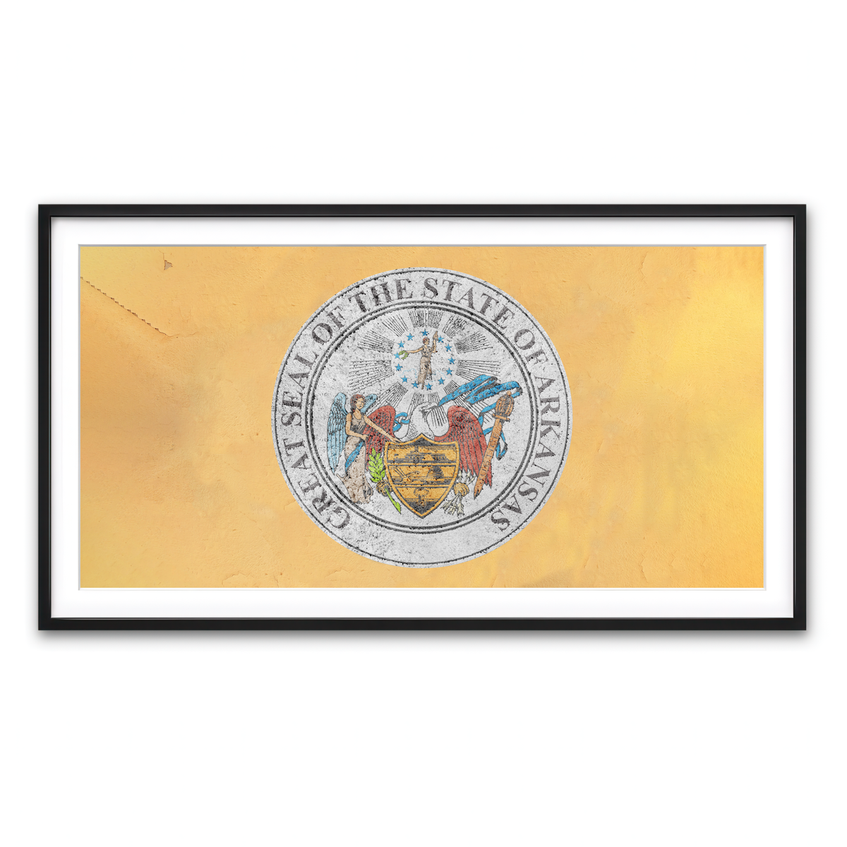 Framed Print 2x1 Black