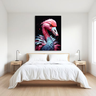 AUTO-MOCKUP ROOM | Flamingo Animal Colorful