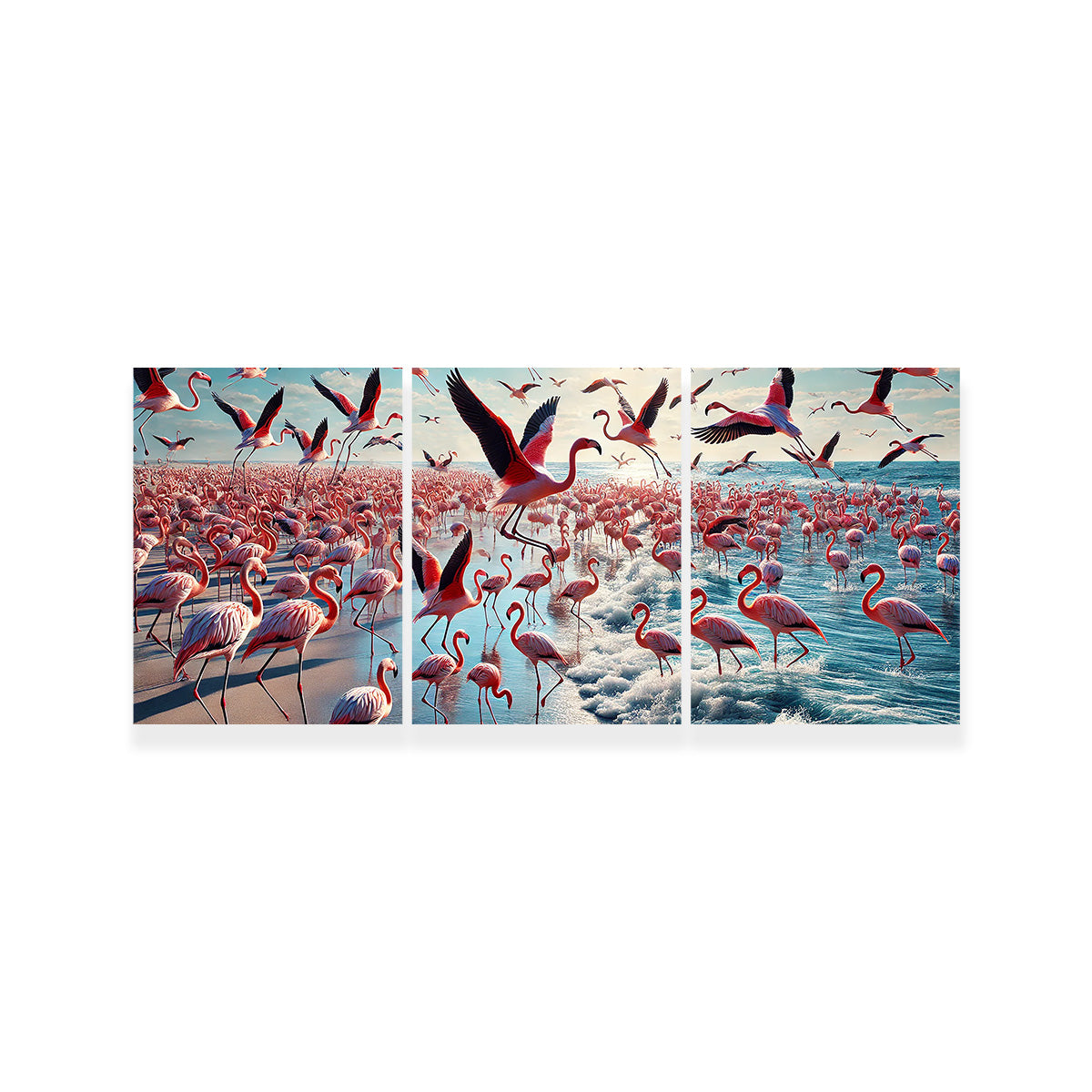 Flamingo Shore Wall Art