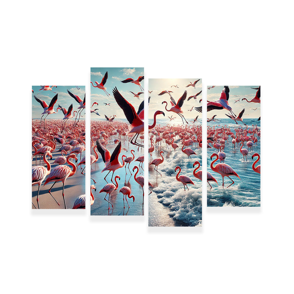 Flamingo Shore Wall Art