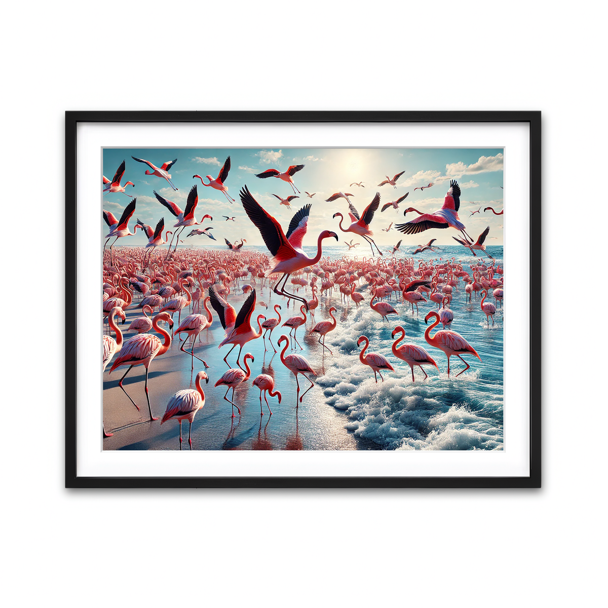 Framed Print 4x3 Black