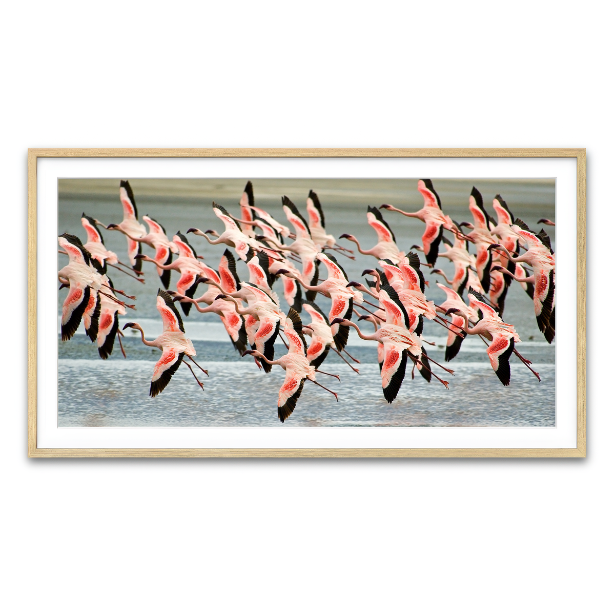 Framed Print 2x1 Natural