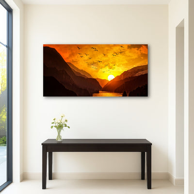 AUTO-MOCKUP ROOM | Flock at Sunset