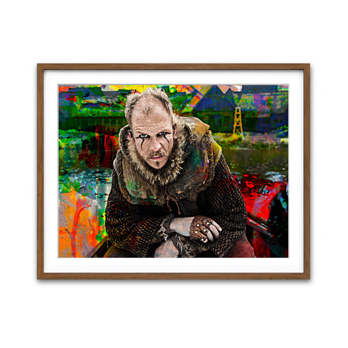 Framed Print 4x3 Walnut