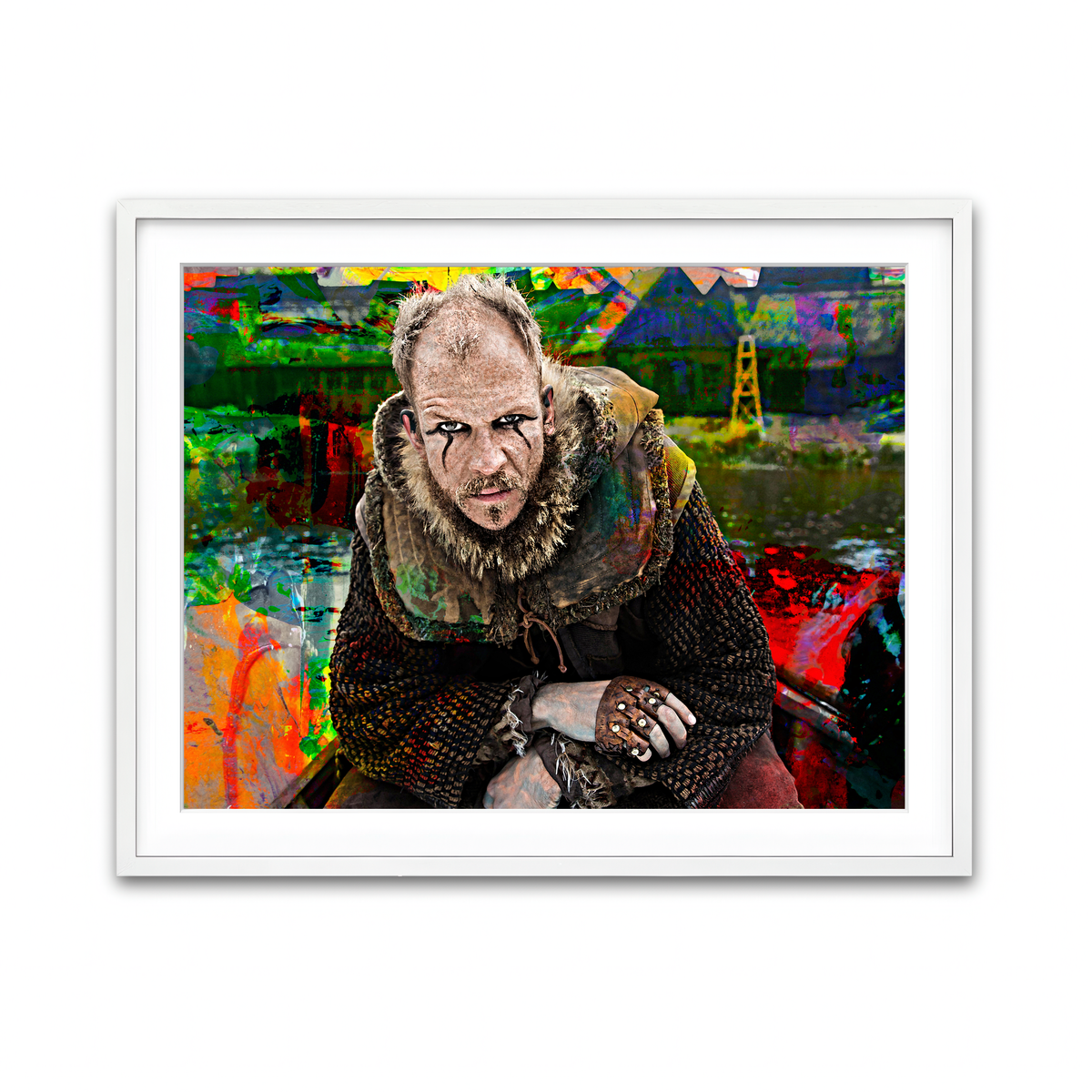 Framed Print 4x3 White