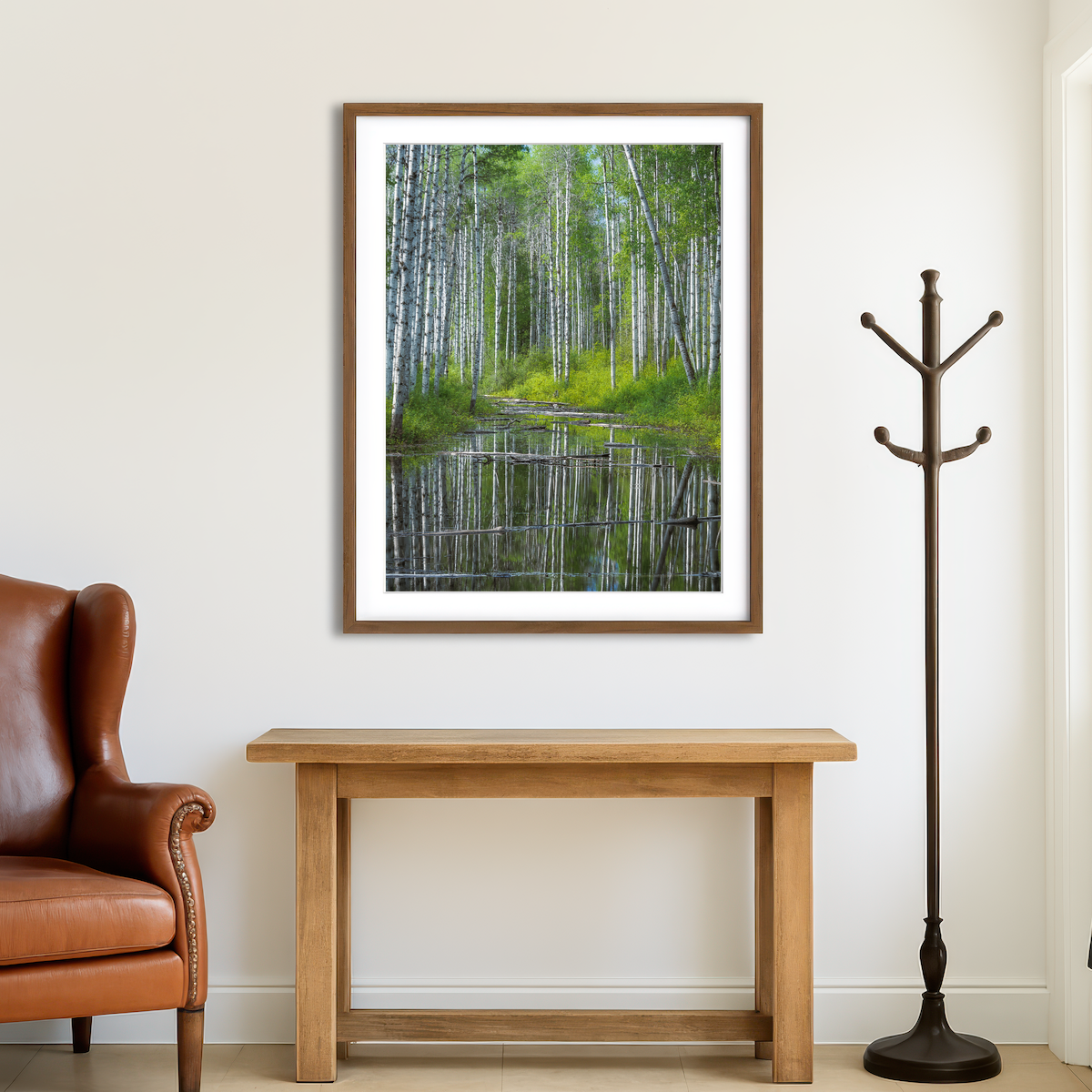 AUTO-MOCKUP ROOM | Flooded Grove Wall Art