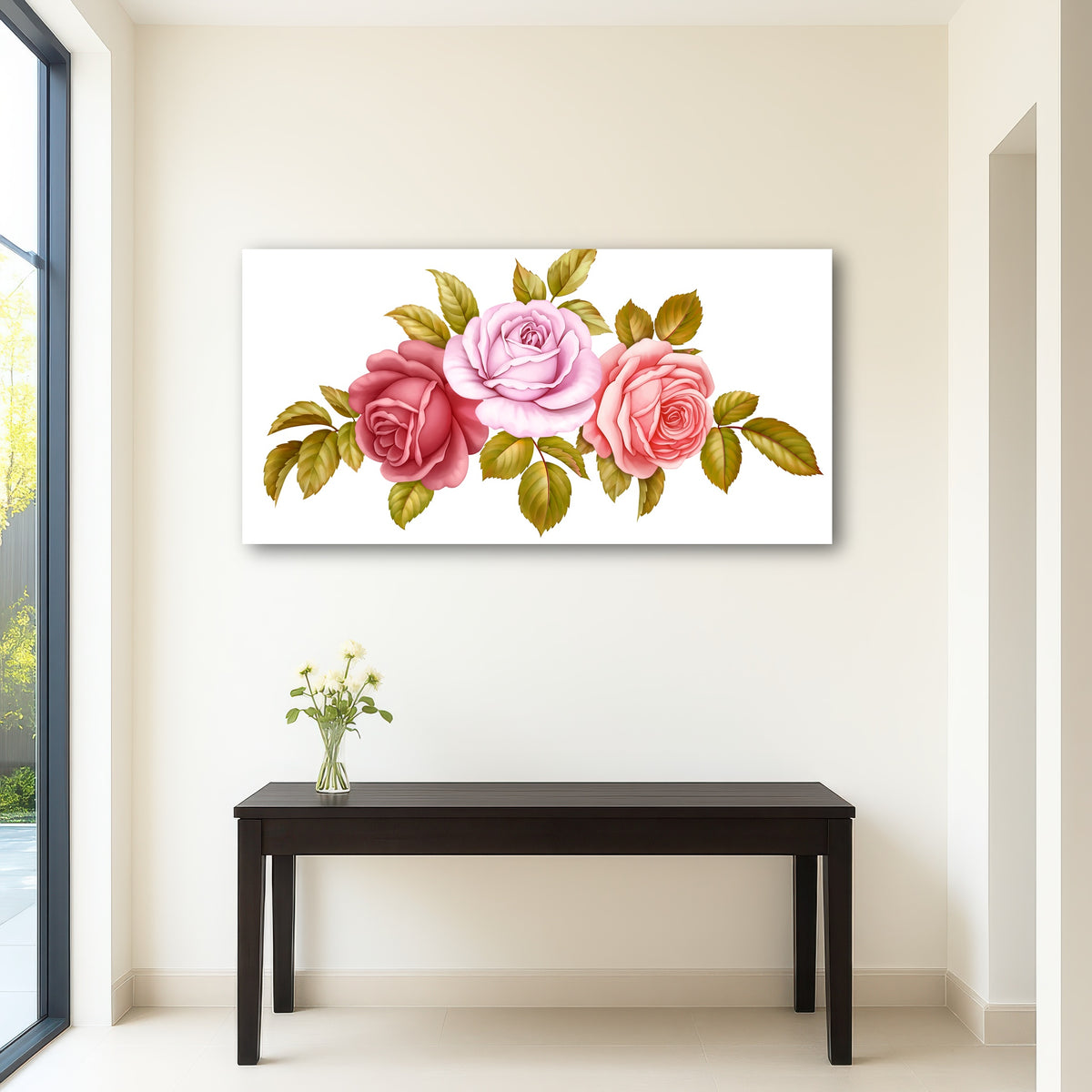 AUTO-MOCKUP ROOM | Floral Bouquet