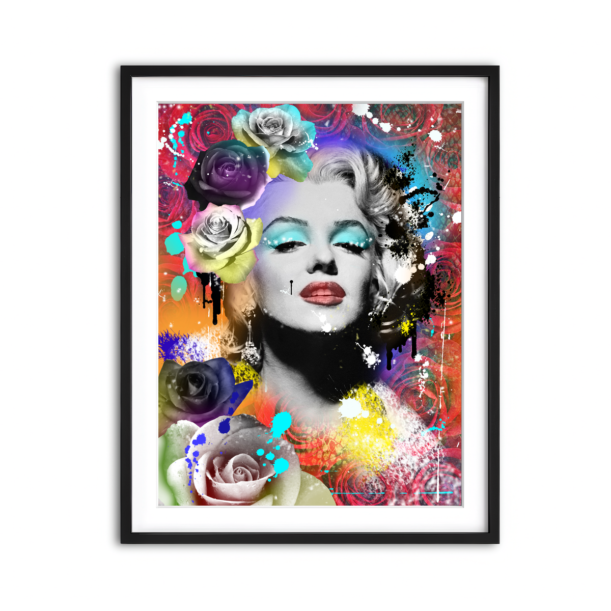 Framed Print 3x4 Black