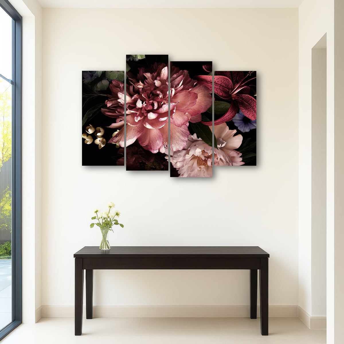 AUTO-MOCKUP ROOM | Floral on Black