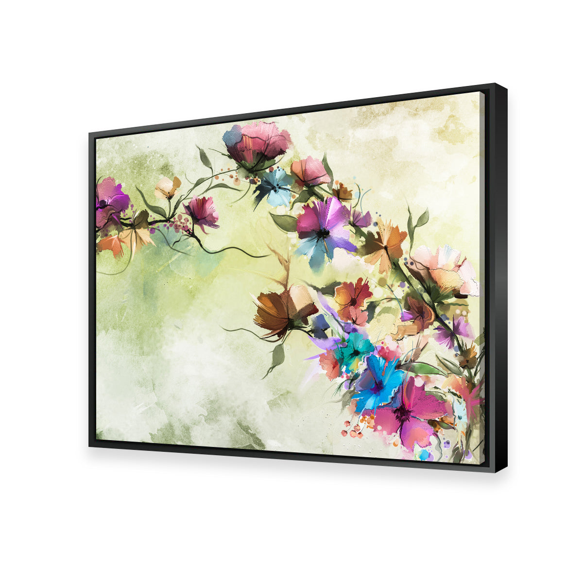 Framed Floral Oil outlet Painting