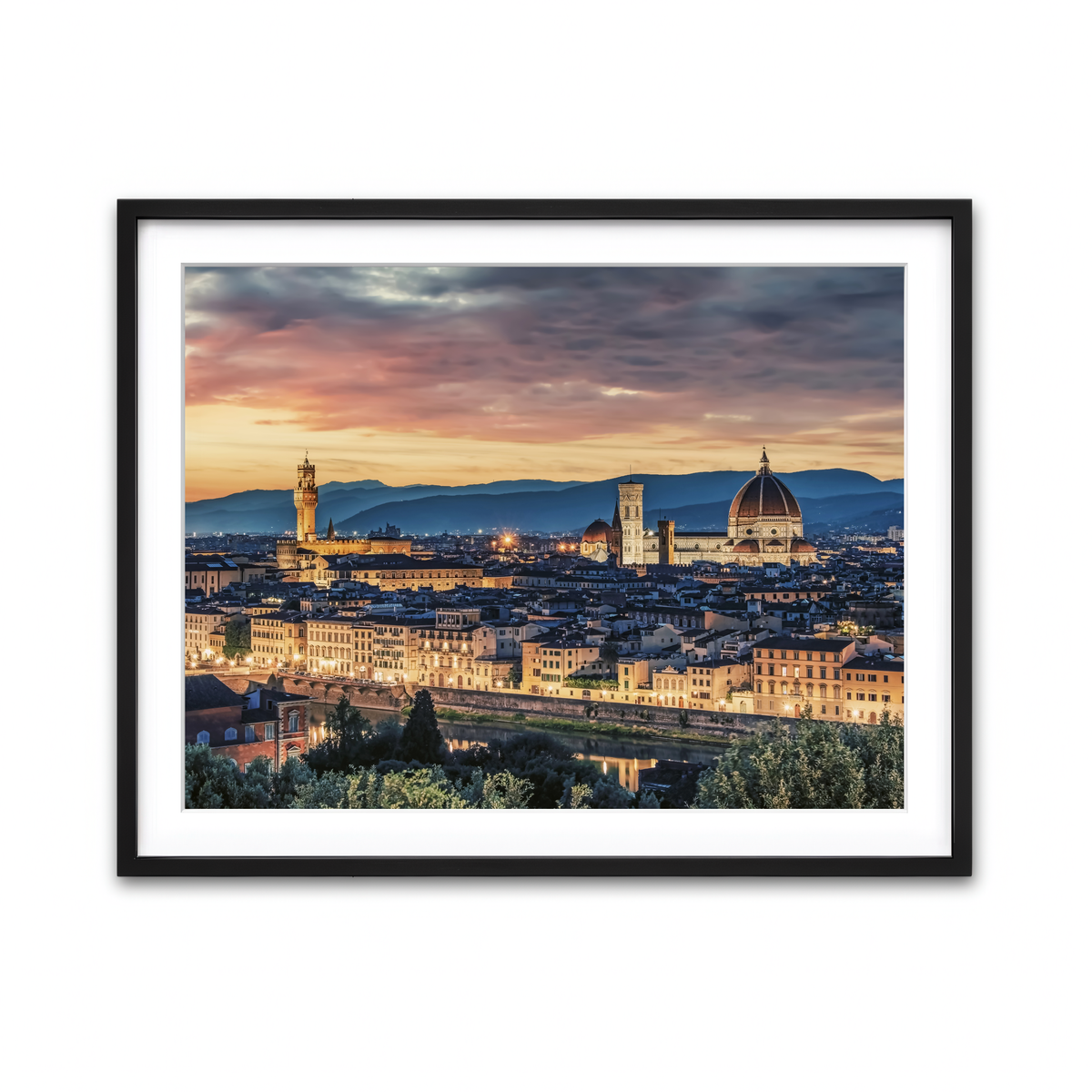 Framed Print 4x3 Black