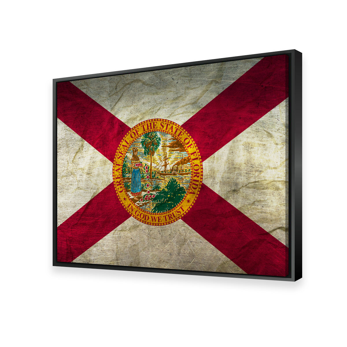 Florida Flag Grunge