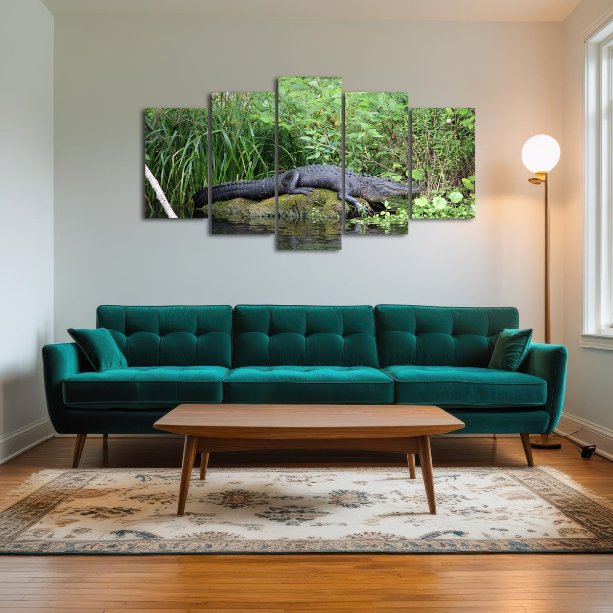 AUTO-MOCKUP ROOM | Florida Alligator - Silver Springs State Park