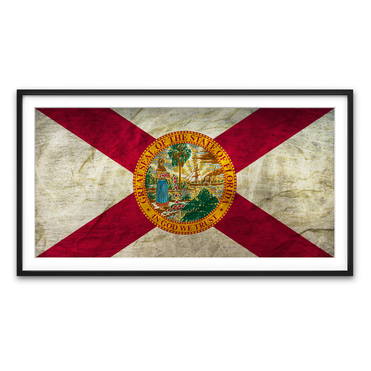 Framed Print 2x1 Black