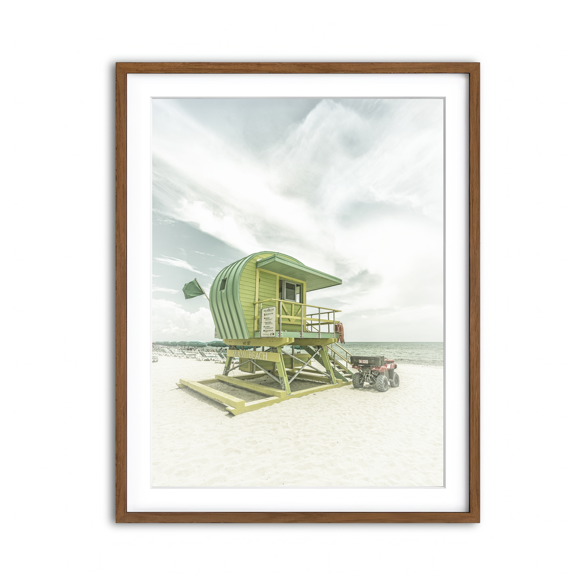 Framed Print 3x4 Walnut