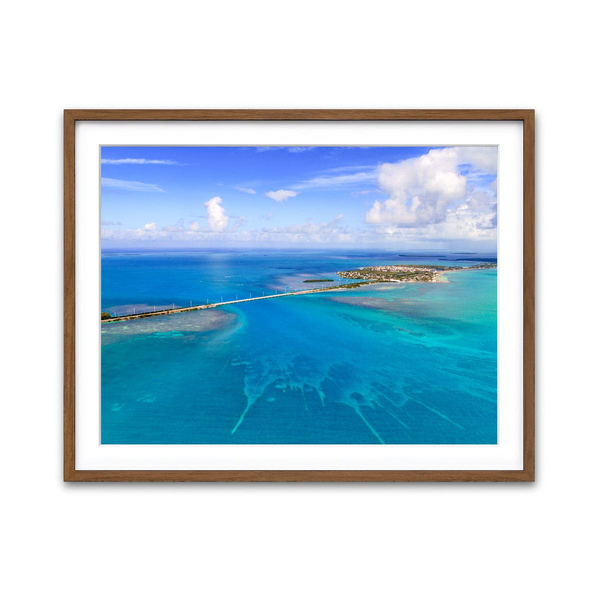 Framed Print 4x3 Walnut