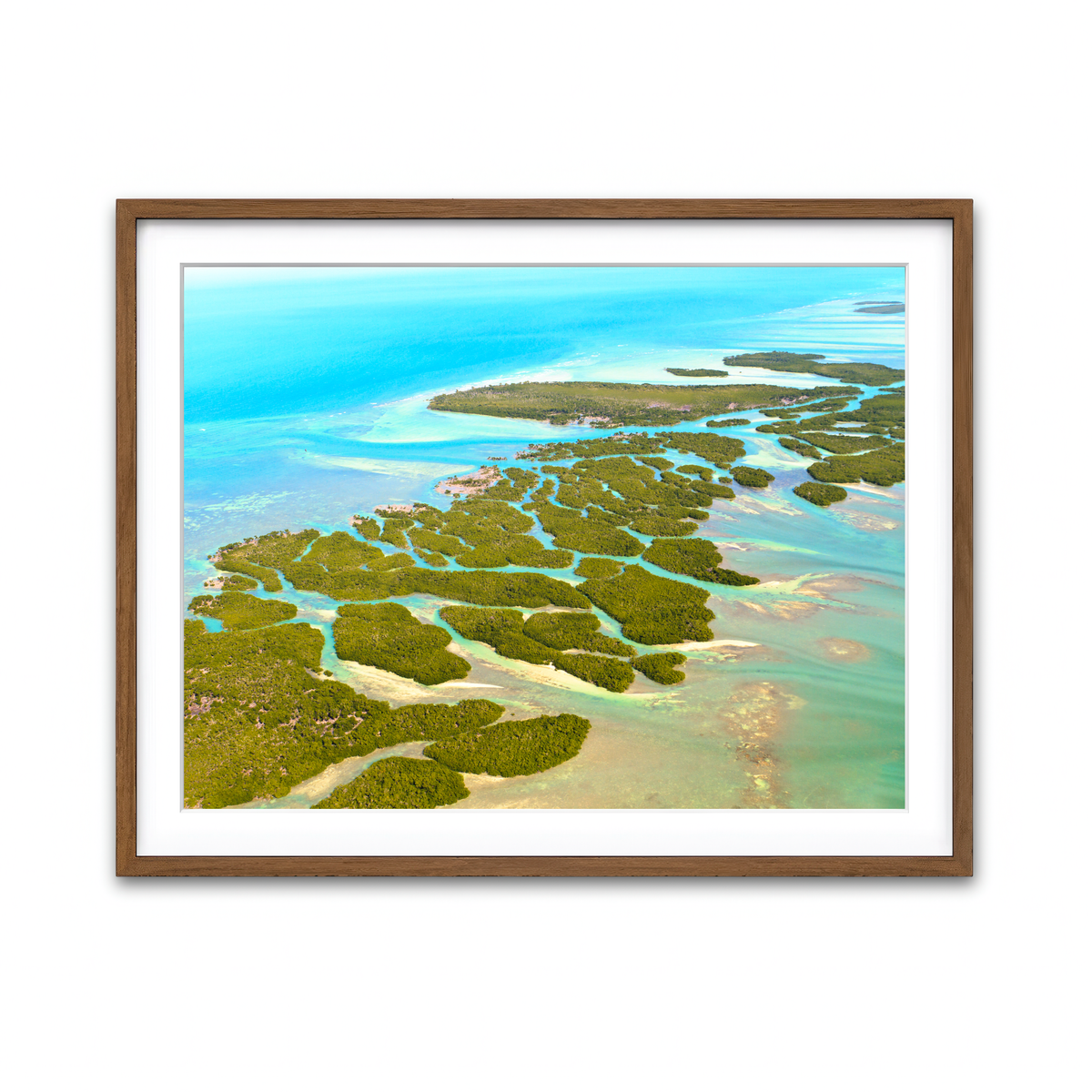 Framed Print 4x3 Walnut