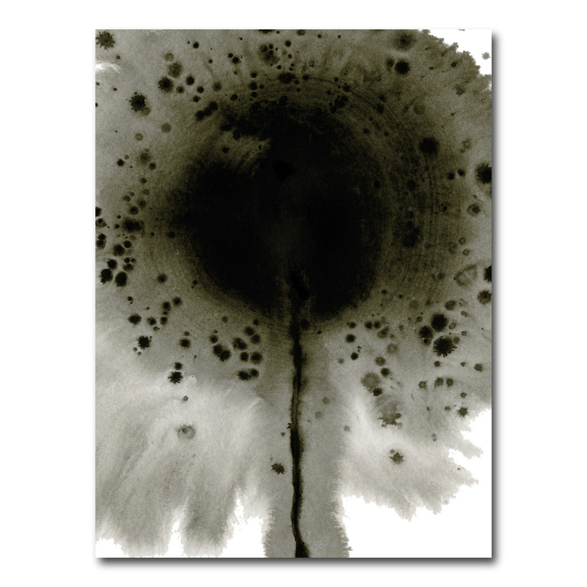 AUTO-MOCKUP WHITE | Flower Grey Spatter | 1 Piece | Gallery Wrap Canvas | group=3x4