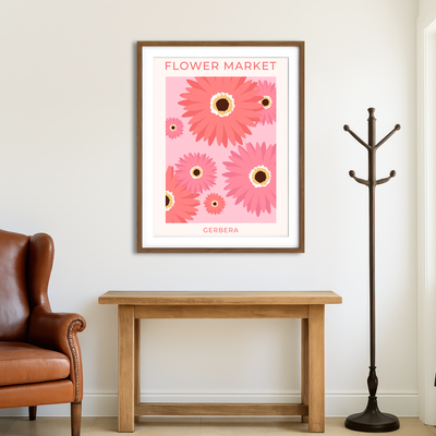 AUTO-MOCKUP ROOM | Flower Market Wall Art